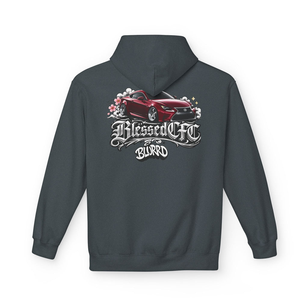 BlesssedCFCxBLURRD Red Lexus Pullover Hoodie