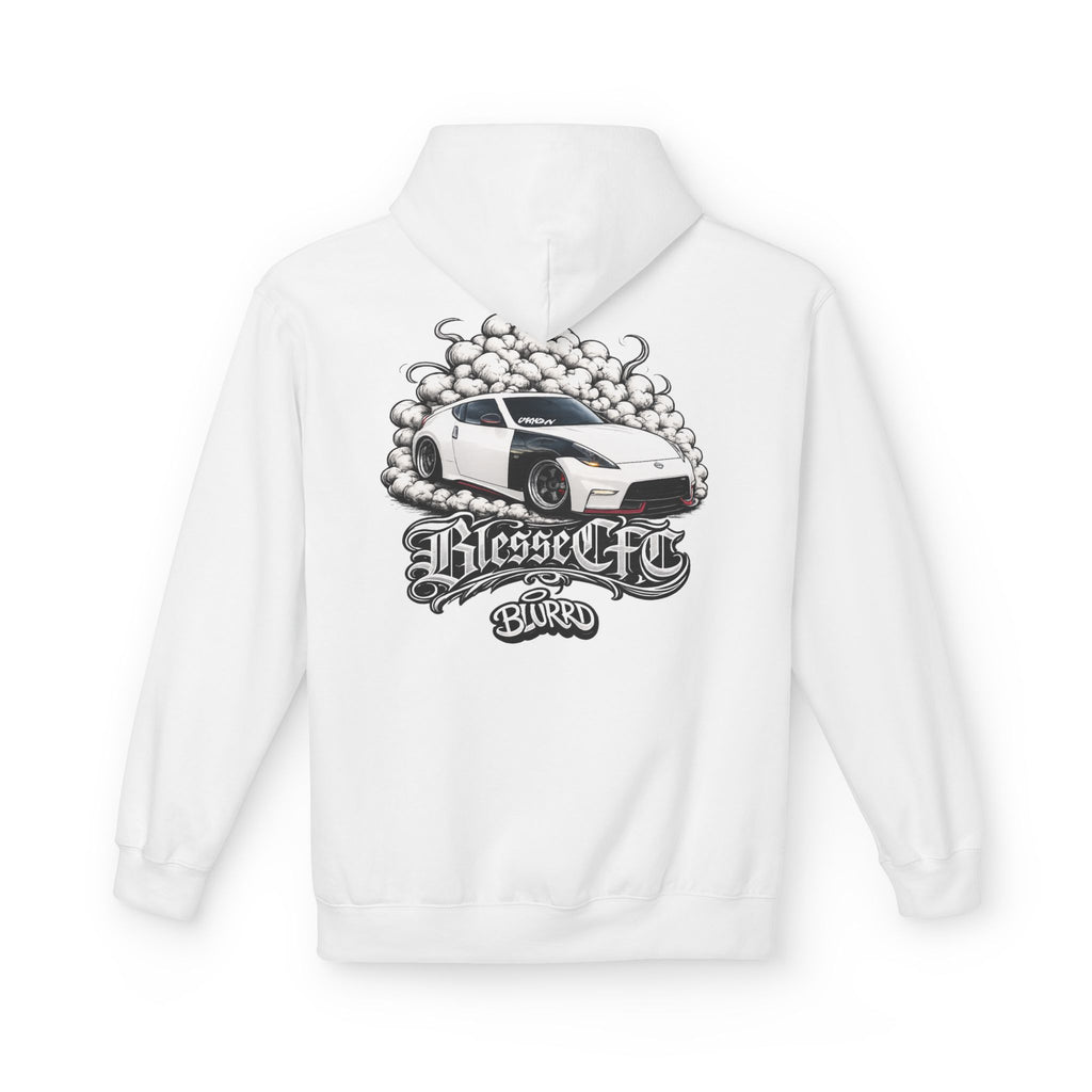 BlessedCFCxBLURRD White Z Pullover Hoodie