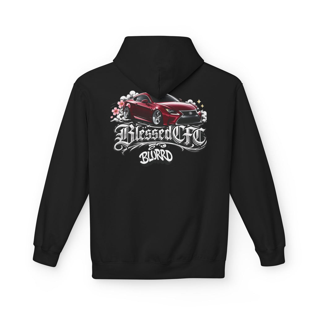 BlesssedCFCxBLURRD Red Lexus Pullover Hoodie