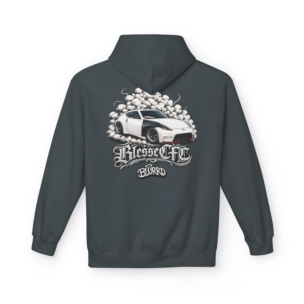 BlessedCFCxBLURRD White Z Pullover Hoodie