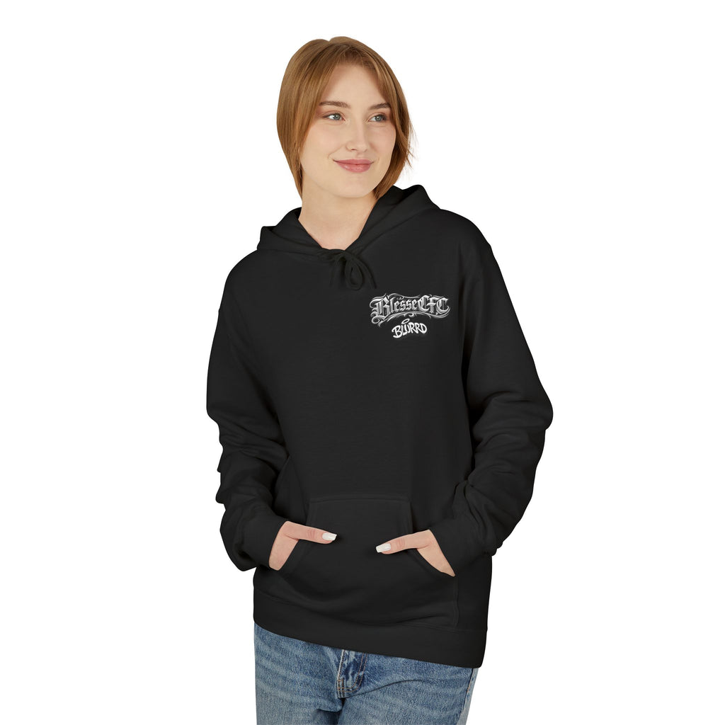 BLESSEDCFCxBLURRD Silver Honda Pullover Hoodie