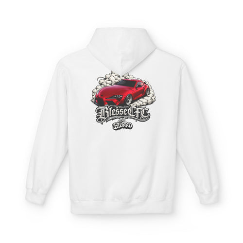 BlessedCFCxBLURRD Red Supra Pullover Hoodie