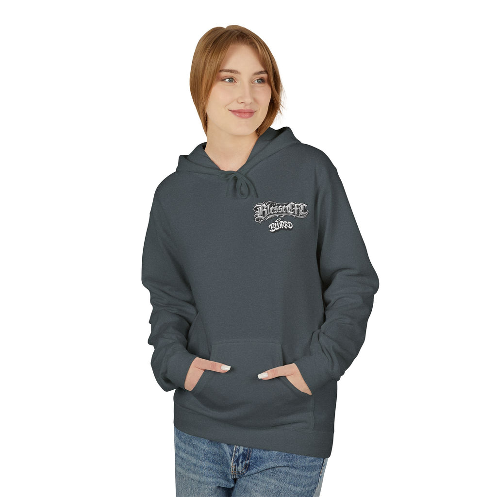 BLESSEDCFCxBLURRD Silver Honda Pullover Hoodie