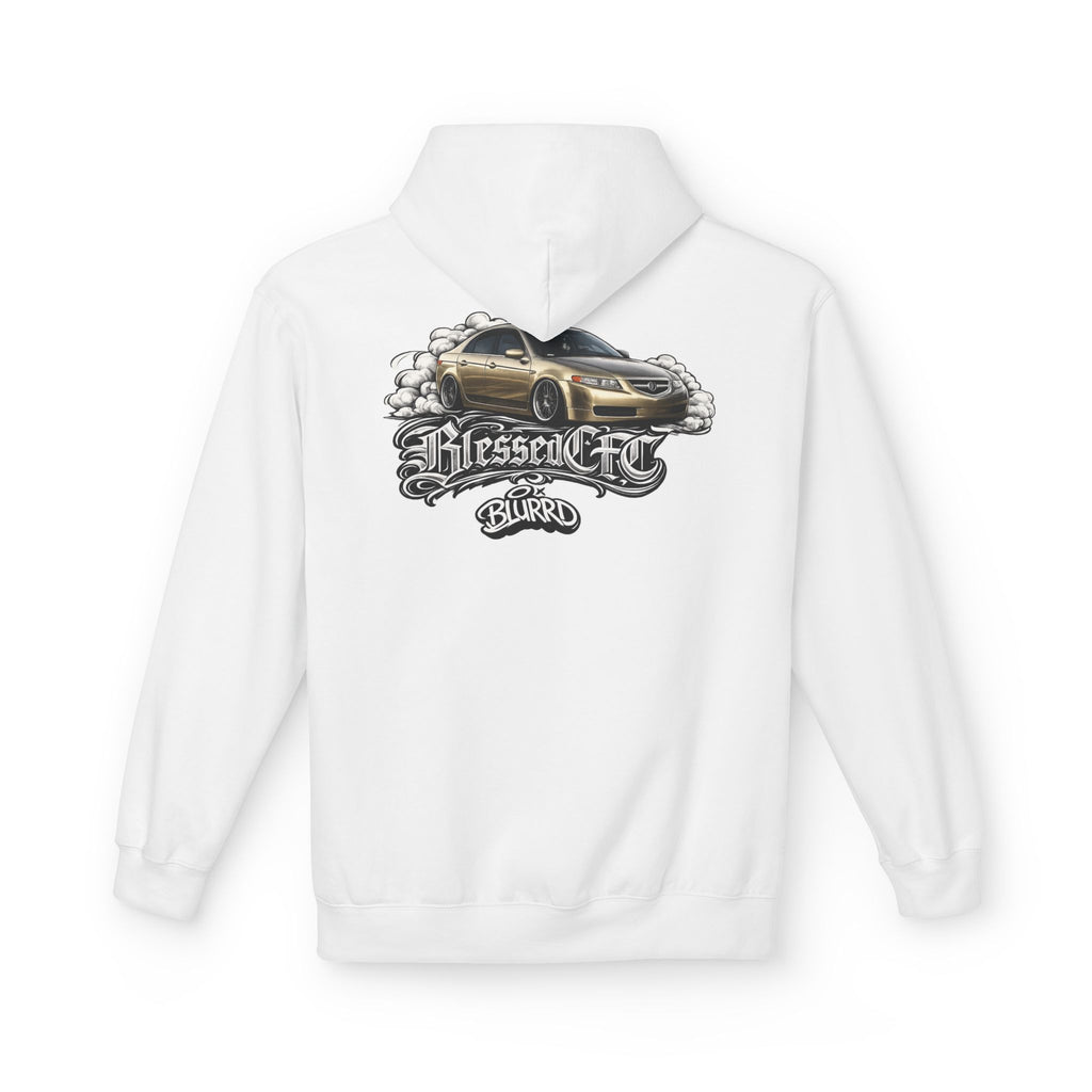 BlessedCFCxBLURRD Metallic Beige 3rd Gen Acura Pullover Hoodie